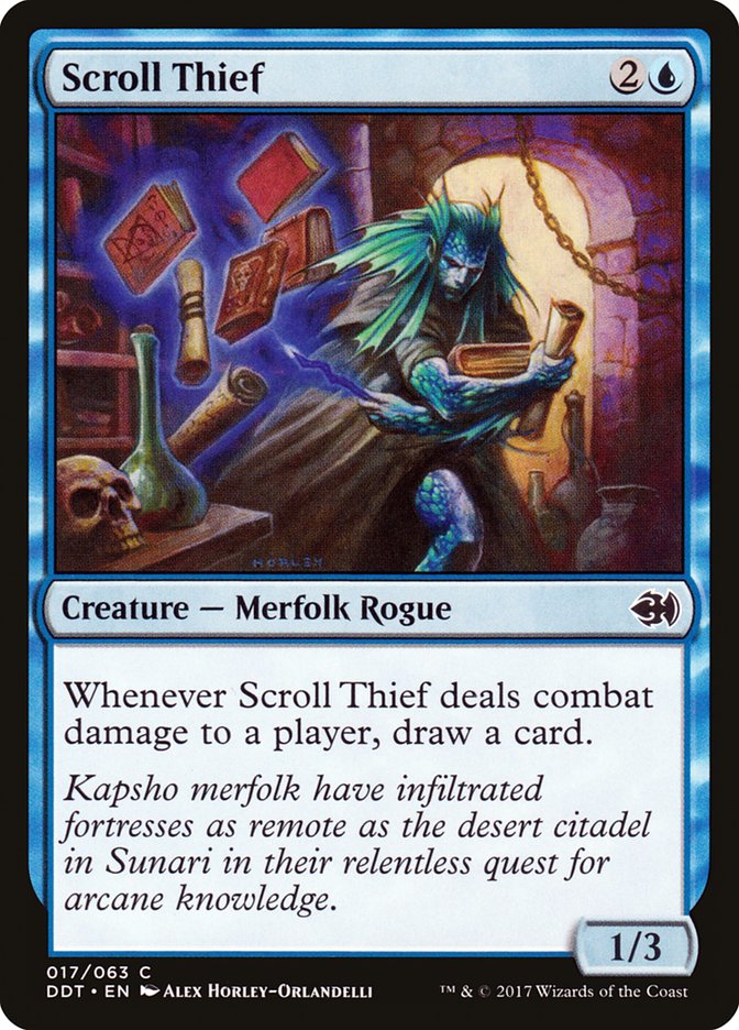 Scroll Thief [Duel Decks: Merfolk vs. Goblins] | I Want That Stuff Brandon