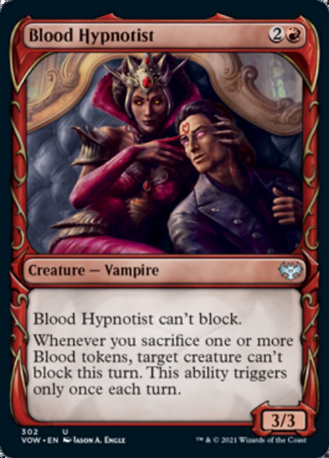 Blood Hypnotist (Showcase Fang Frame) [Innistrad: Crimson Vow] | I Want That Stuff Brandon