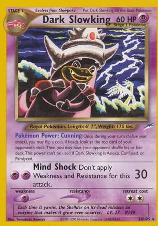 Dark Slowking (20/105) [Neo Destiny Unlimited] | I Want That Stuff Brandon