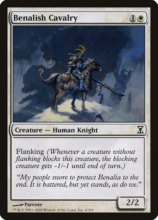 Benalish Cavalry [Time Spiral] | I Want That Stuff Brandon