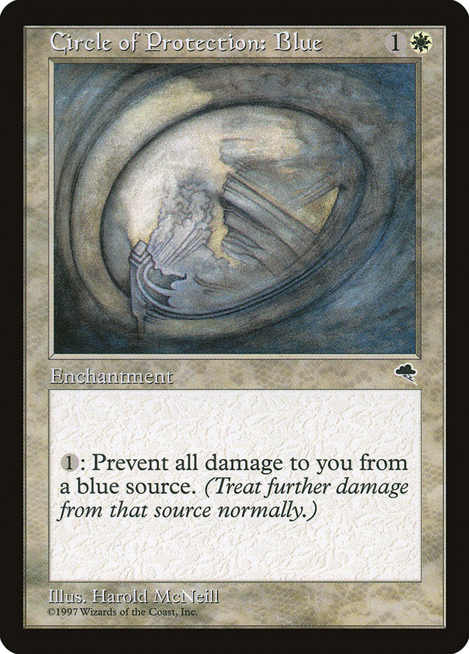 Circle of Protection: Blue [Tempest] | I Want That Stuff Brandon