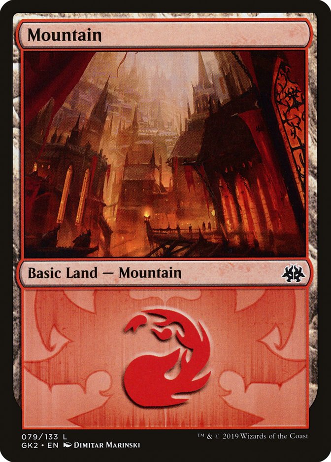 Mountain (79) [Ravnica Allegiance Guild Kit] | I Want That Stuff Brandon