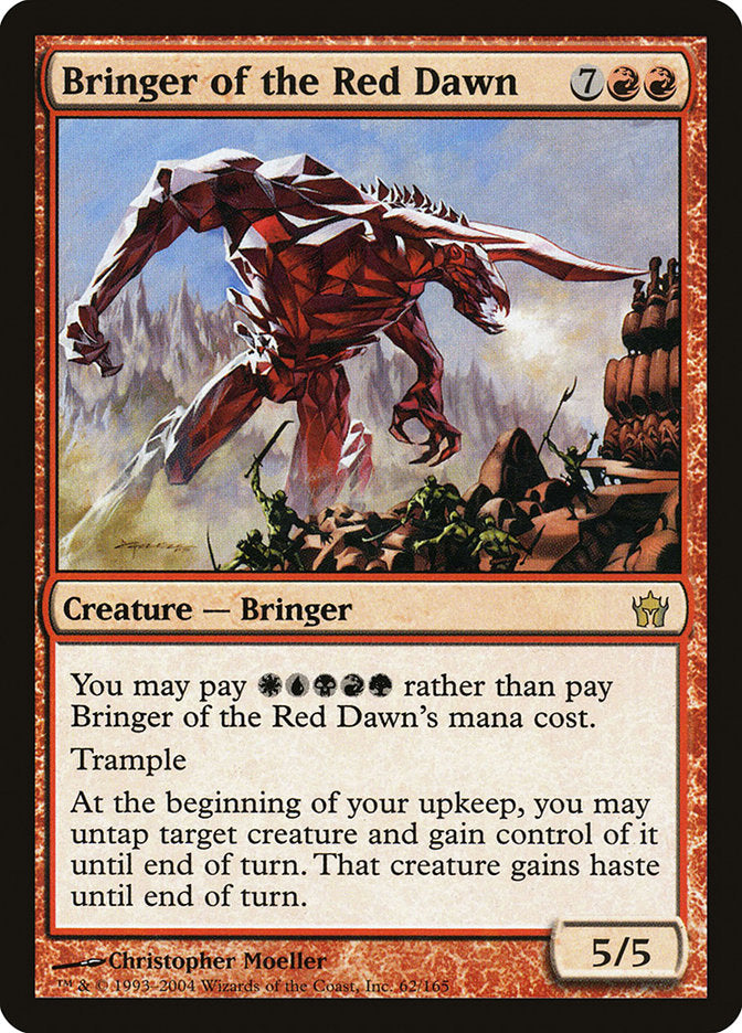 Bringer of the Red Dawn [Fifth Dawn] | I Want That Stuff Brandon