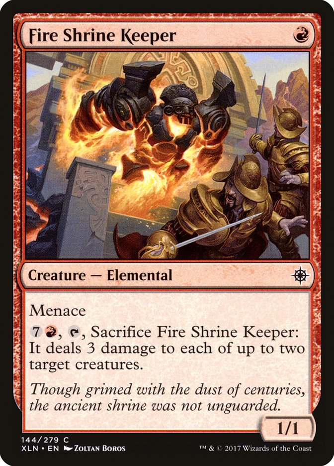 Fire Shrine Keeper [Ixalan] | I Want That Stuff Brandon