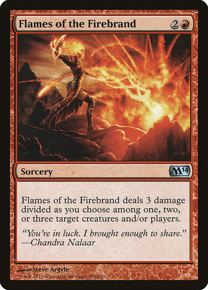 Flames of the Firebrand [Magic 2014] | I Want That Stuff Brandon