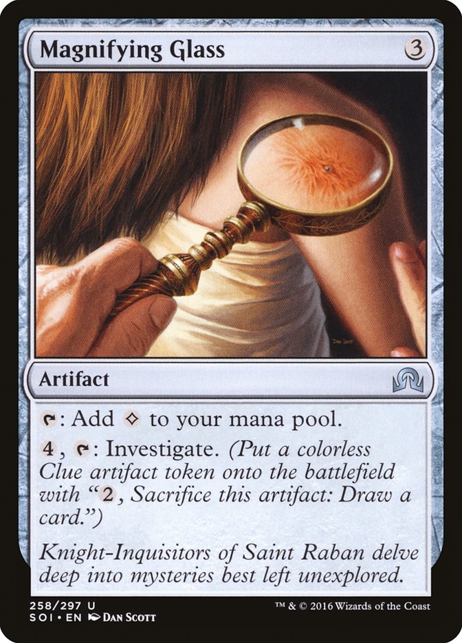 Magnifying Glass [Shadows over Innistrad] | I Want That Stuff Brandon