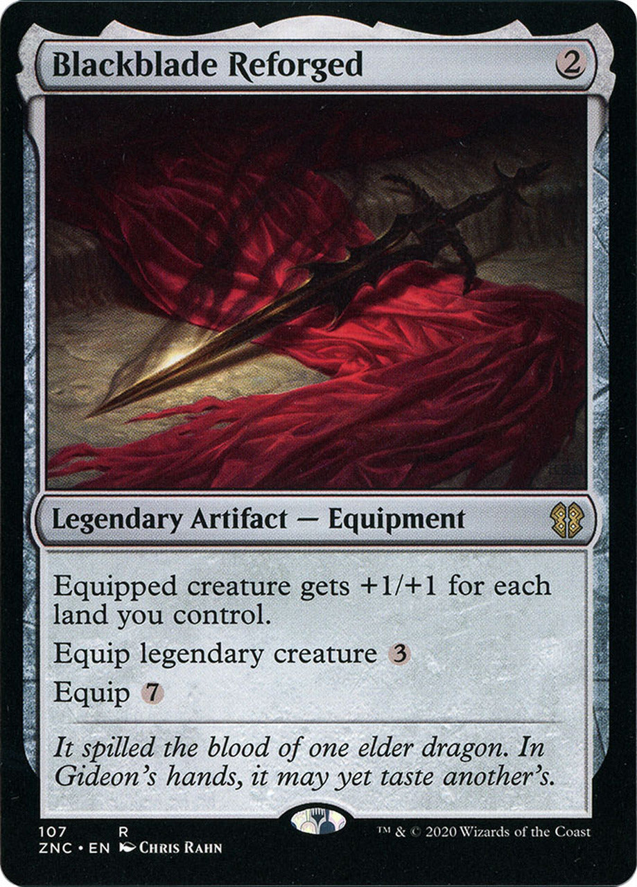 Blackblade Reforged [Zendikar Rising Commander] | I Want That Stuff Brandon