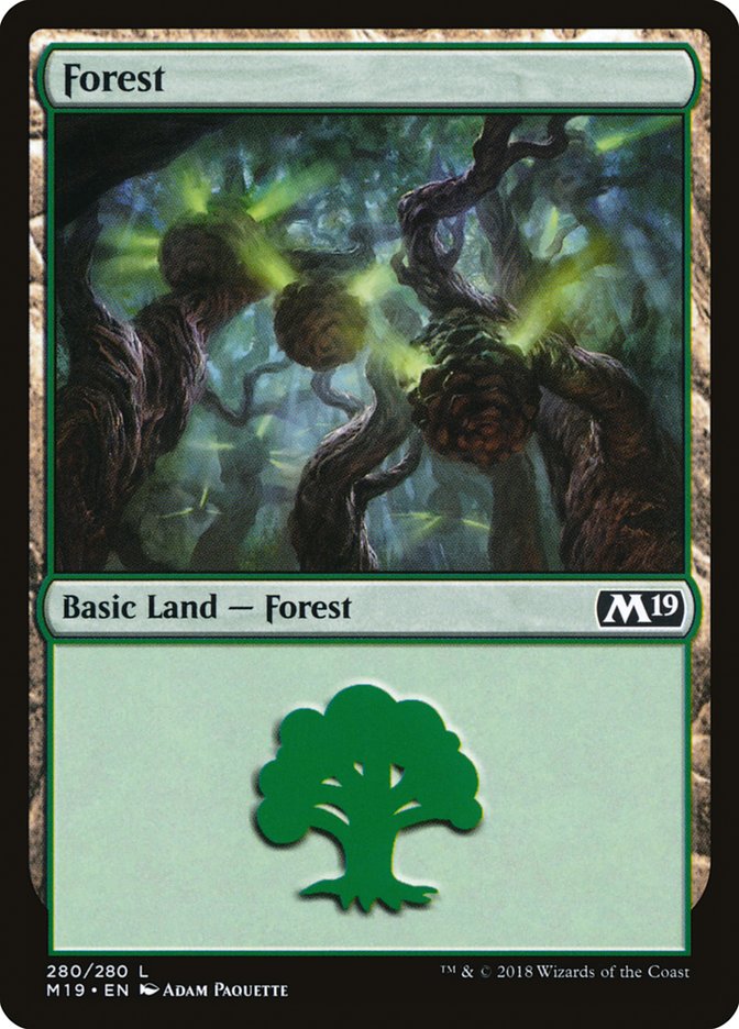 Forest (280) [Core Set 2019] | I Want That Stuff Brandon