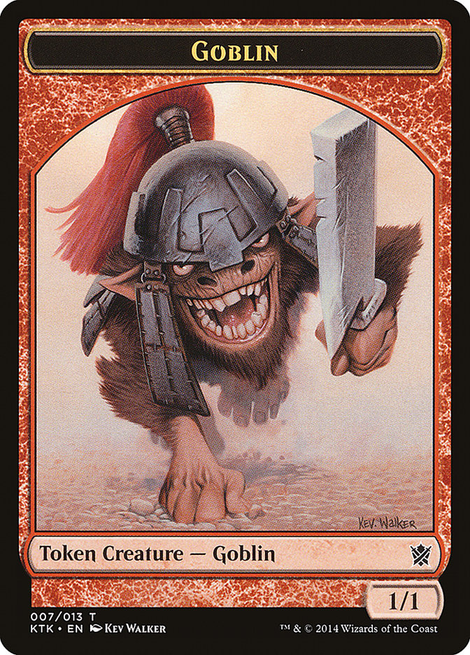 Goblin Token [Khans of Tarkir Tokens] | I Want That Stuff Brandon