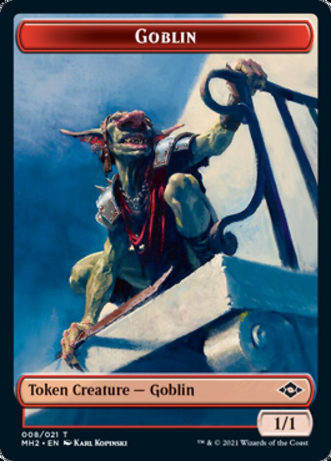 Clue (14) // Goblin Double-Sided Token [Modern Horizons 2 Tokens] | I Want That Stuff Brandon