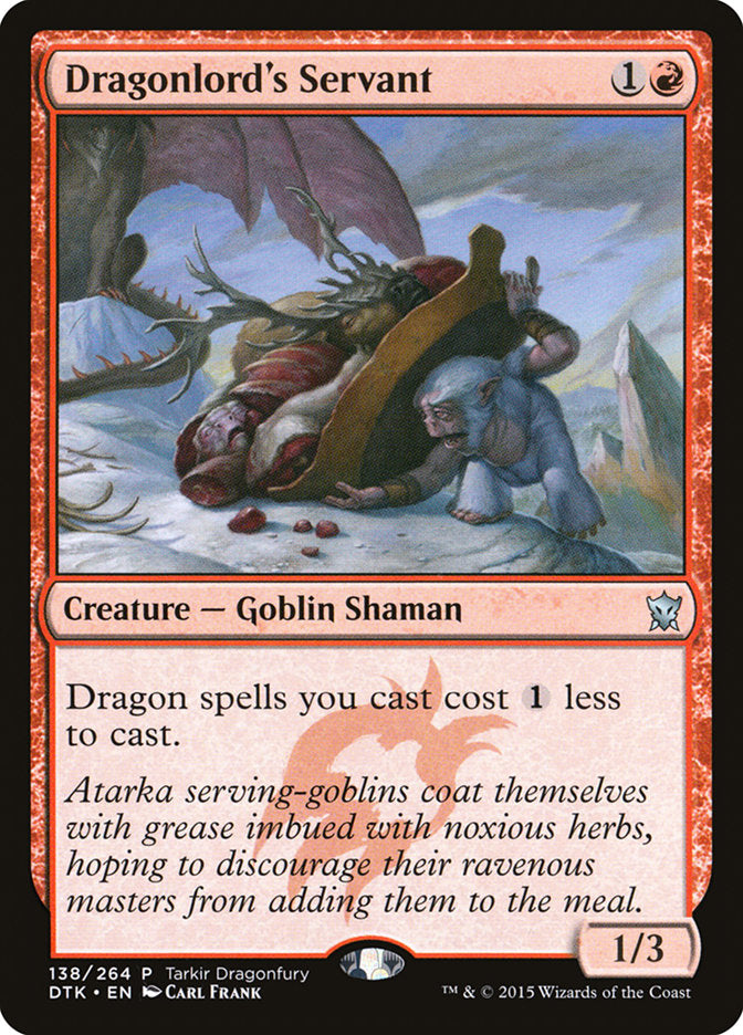 Dragonlord's Servant [Tarkir Dragonfury] | I Want That Stuff Brandon