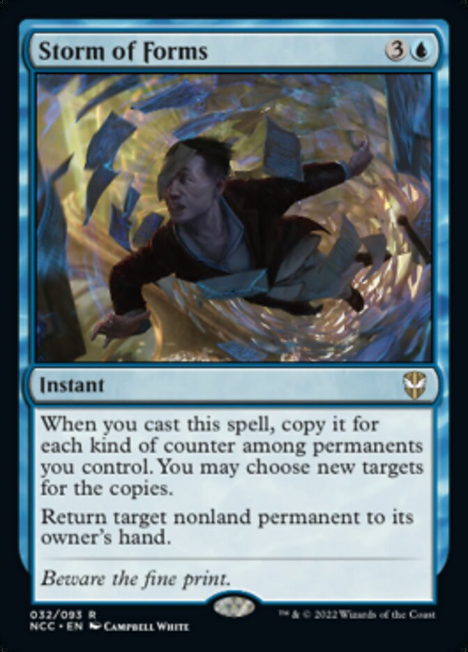Storm of Forms [Streets of New Capenna Commander] | I Want That Stuff Brandon