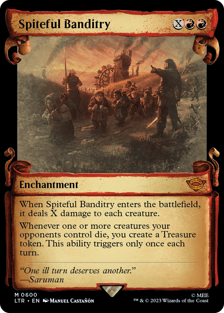 Spiteful Banditry [The Lord of the Rings: Tales of Middle-Earth Showcase Scrolls] | I Want That Stuff Brandon