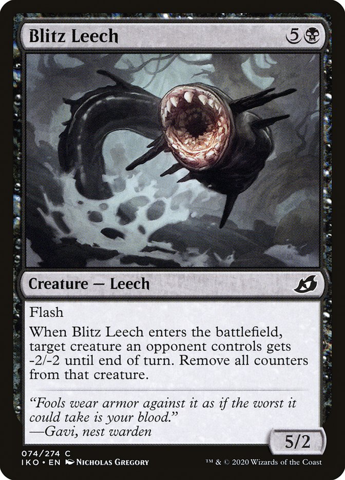Blitz Leech [Ikoria: Lair of Behemoths] | I Want That Stuff Brandon