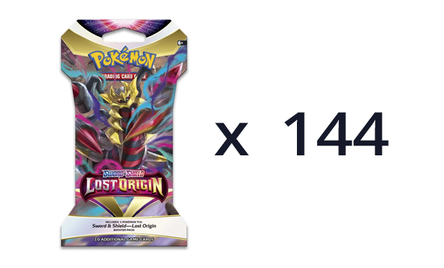 Sword & Shield: Lost Origin - Sleeved Booster Pack Case | I Want That Stuff Brandon