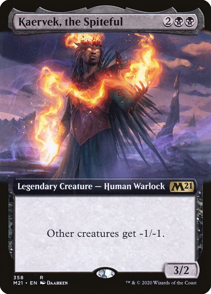 Kaervek, the Spiteful (Extended Art) [Core Set 2021] | I Want That Stuff Brandon