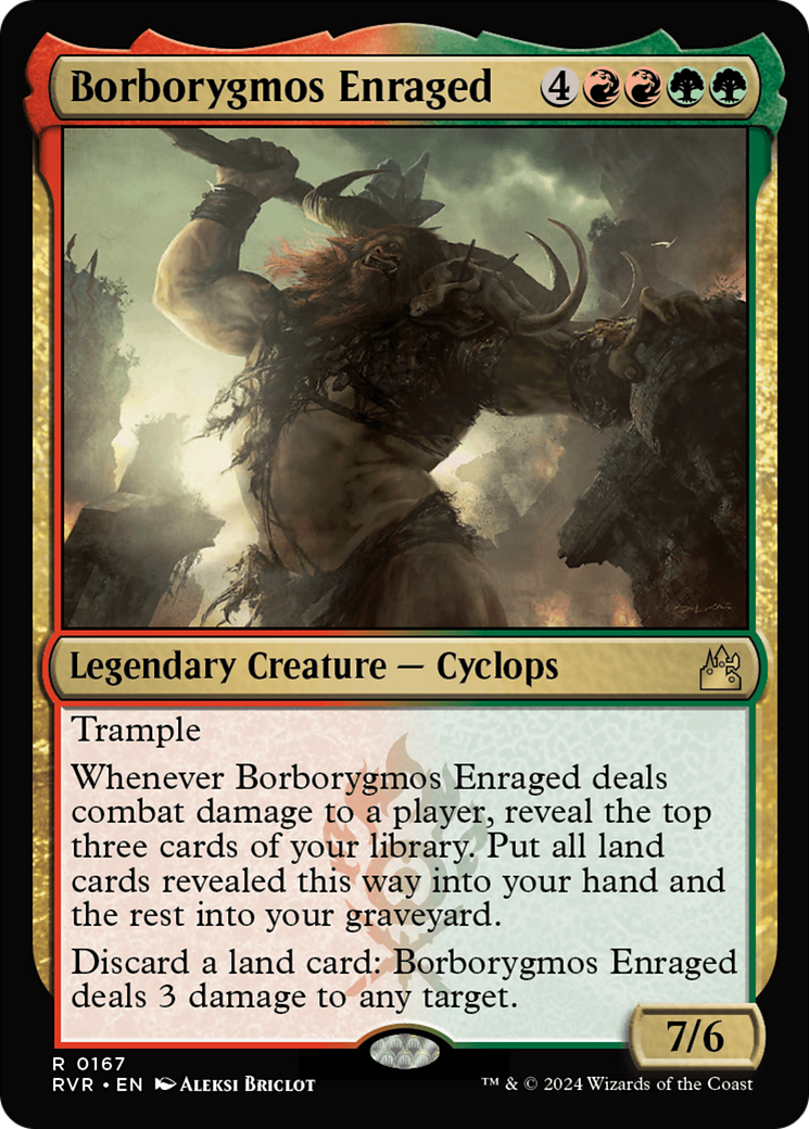 Borborygmos Enraged [Ravnica Remastered] | I Want That Stuff Brandon