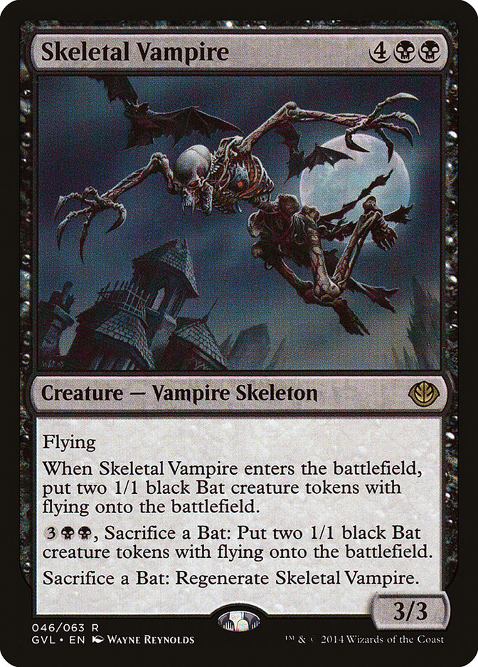 Skeletal Vampire (Garruk vs. Liliana) [Duel Decks Anthology] | I Want That Stuff Brandon