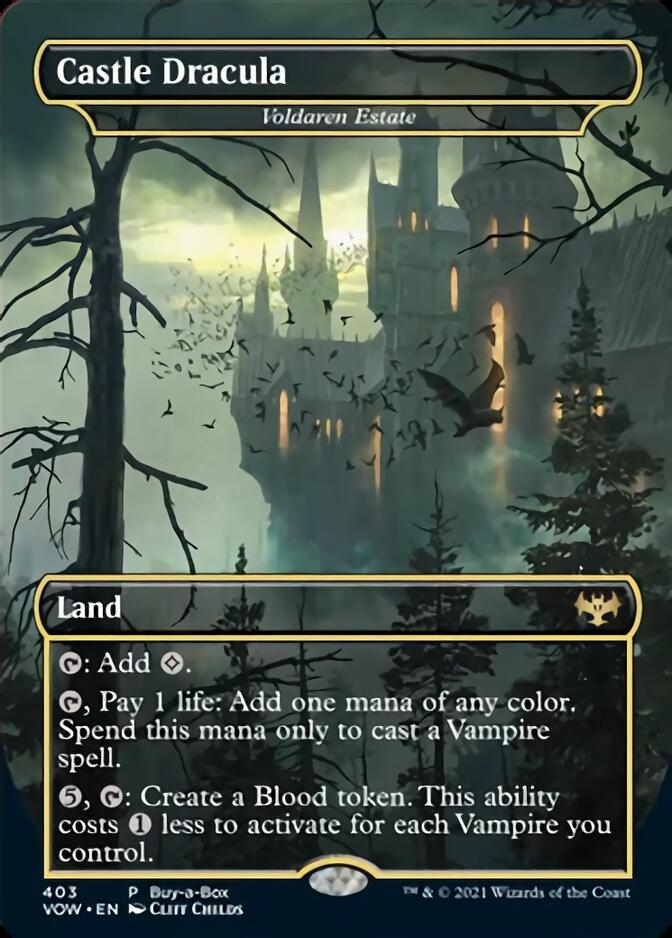 Voldaren Estate - Castle Dracula (Buy-A-Box) [Innistrad: Crimson Vow] | I Want That Stuff Brandon