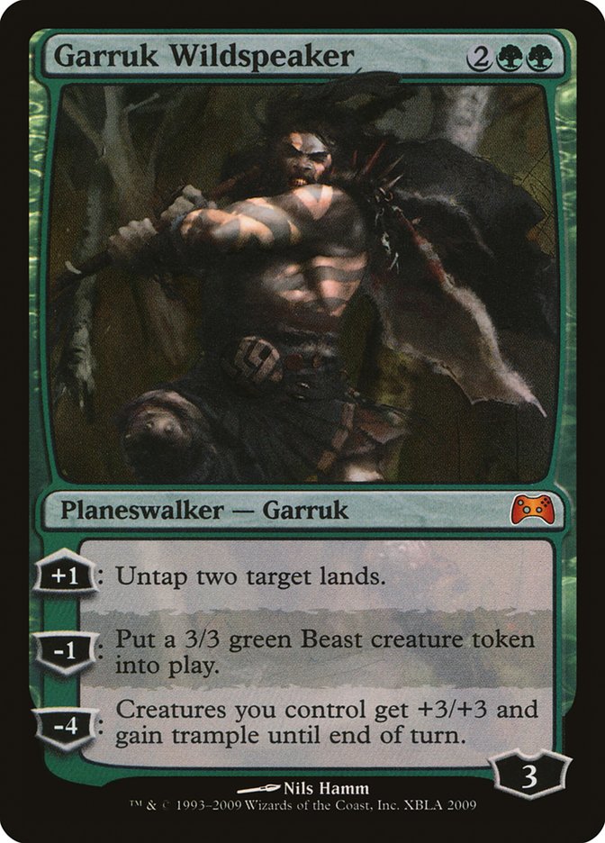 Garruk Wildspeaker (Duels of the Planeswalkers Promos) [Duels of the Planeswalkers Promos 2009] | I Want That Stuff Brandon