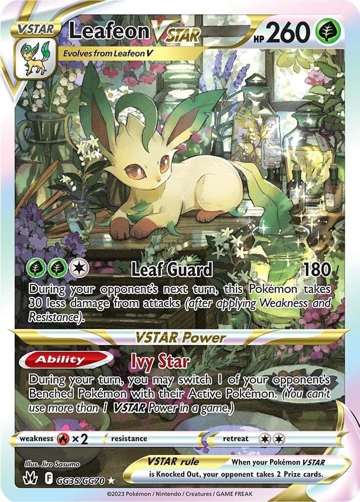 Leafeon VSTAR (GG35/GG70) [Sword & Shield: Crown Zenith] | I Want That Stuff Brandon