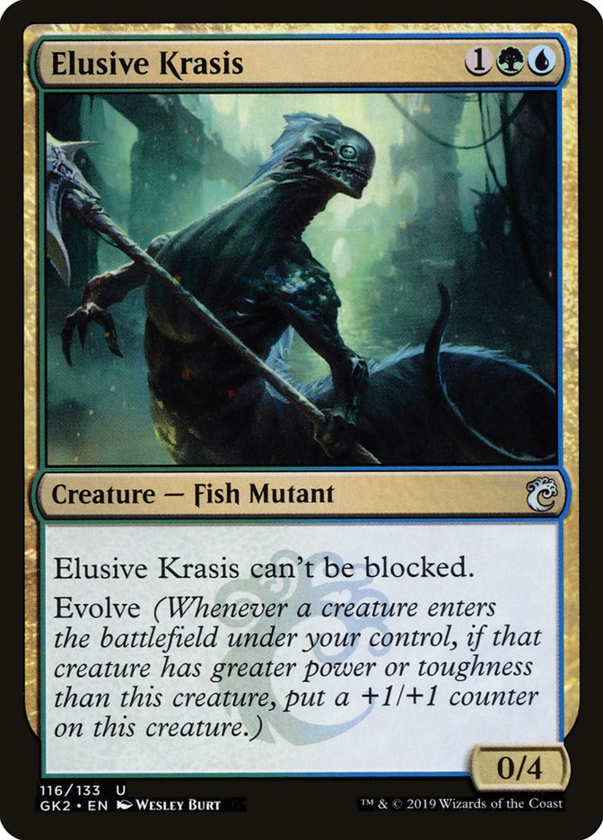 Elusive Krasis [Ravnica Allegiance Guild Kit] | I Want That Stuff Brandon