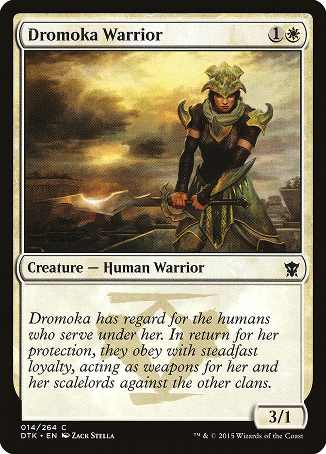 Dromoka Warrior [Dragons of Tarkir] | I Want That Stuff Brandon