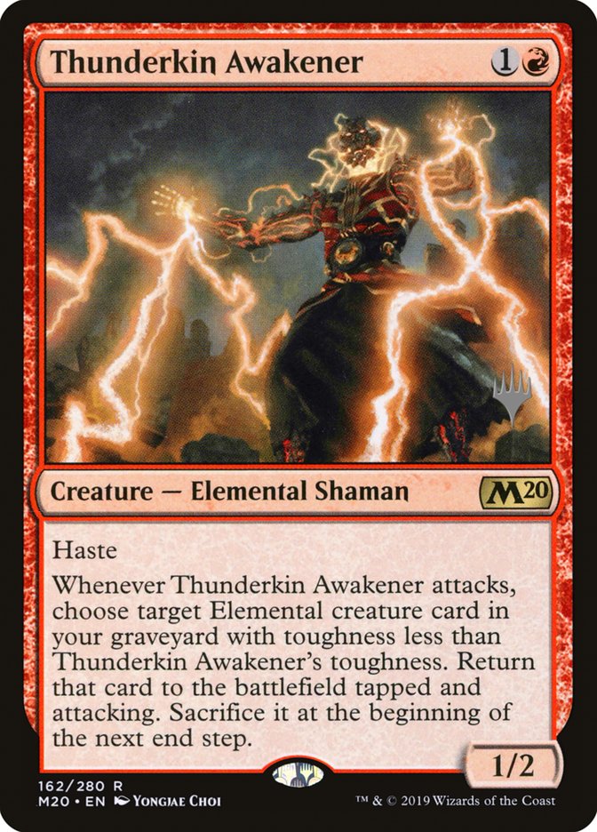 Thunderkin Awakener (Promo Pack) [Core Set 2020 Promos] | I Want That Stuff Brandon