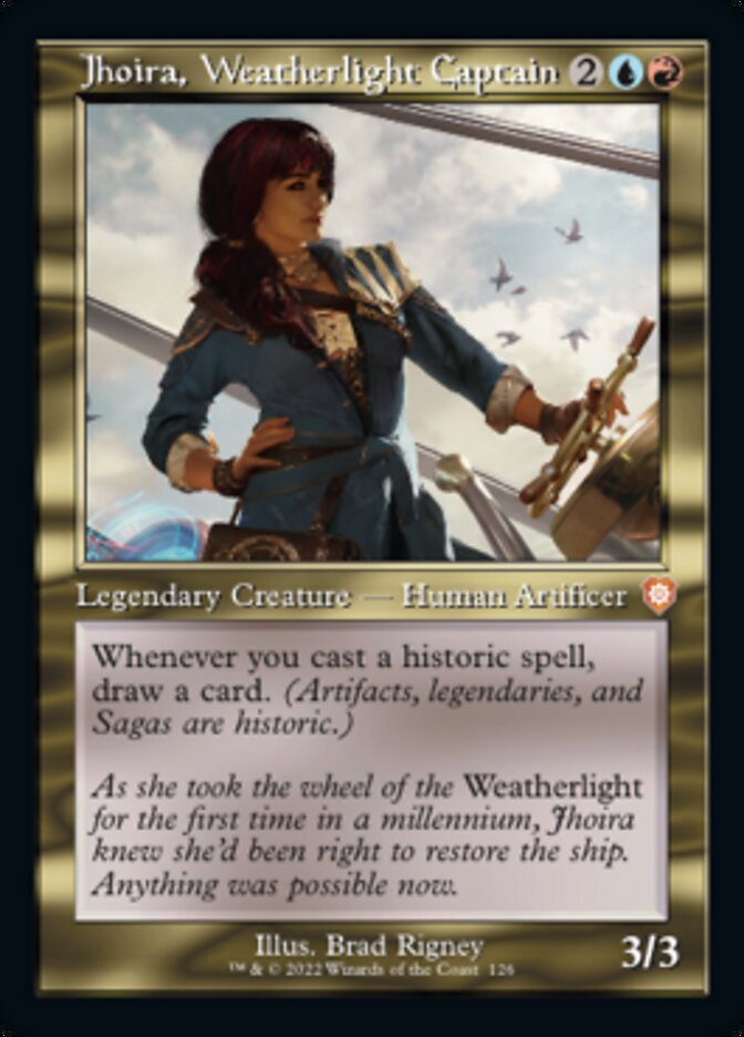 Jhoira, Weatherlight Captain (Retro) [The Brothers' War Commander] | I Want That Stuff Brandon