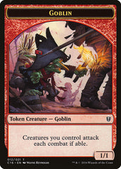 Goblin // Zombie Double-Sided Token [Commander 2016 Tokens] | I Want That Stuff Brandon