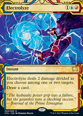 Electrolyze (Foil Etched) [Strixhaven: School of Mages Mystical Archive] | I Want That Stuff Brandon