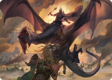 Witch-king, Bringer of Ruin Art Card [The Lord of the Rings: Tales of Middle-earth Art Series] | I Want That Stuff Brandon