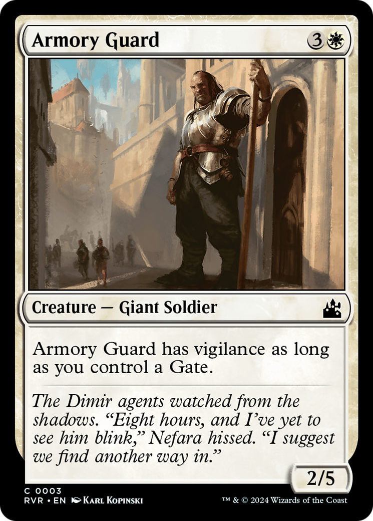 Armory Guard [Ravnica Remastered] | I Want That Stuff Brandon