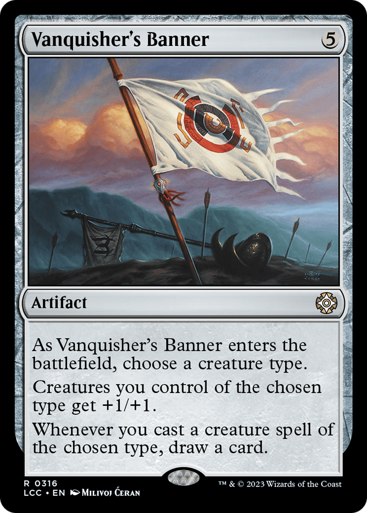 Vanquisher's Banner [The Lost Caverns of Ixalan Commander] | I Want That Stuff Brandon