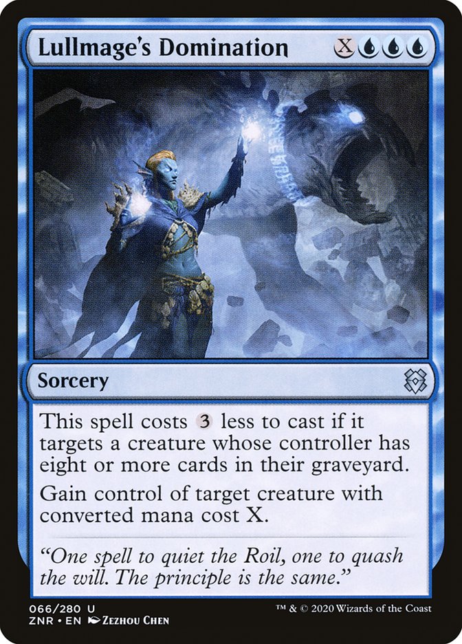 Lullmage's Domination [Zendikar Rising] | I Want That Stuff Brandon