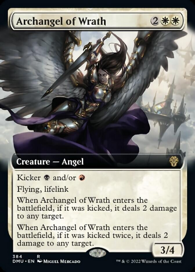 Archangel of Wrath (Extended Art) [Dominaria United] | I Want That Stuff Brandon