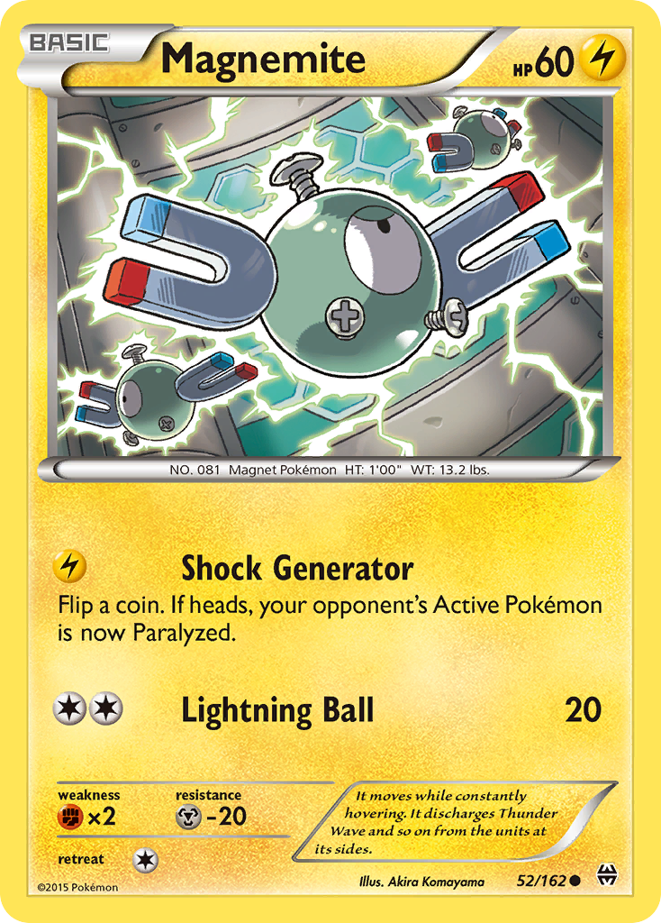 Magnemite (52/162) [XY: BREAKthrough] | I Want That Stuff Brandon