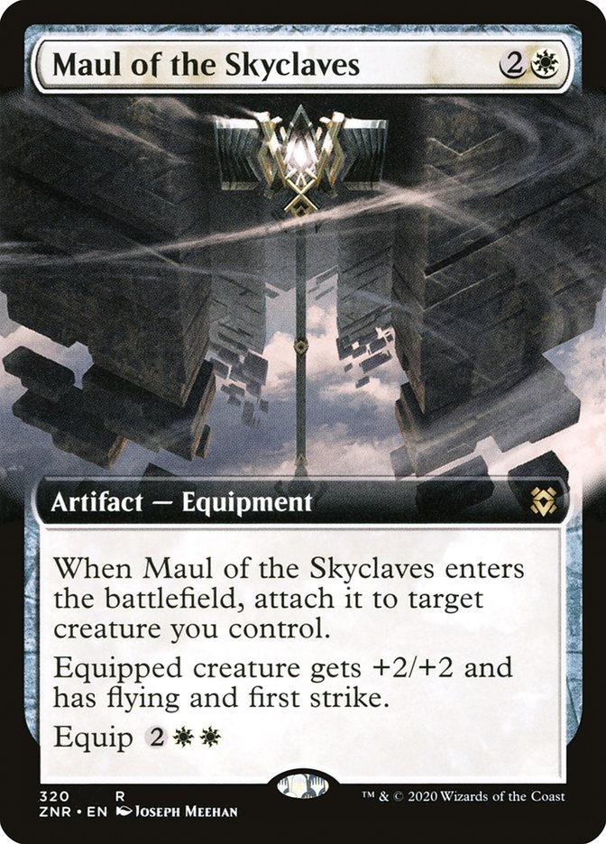 Maul of the Skyclaves (Extended Art) [Zendikar Rising] | I Want That Stuff Brandon