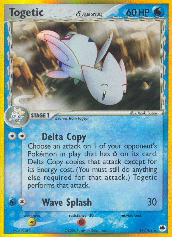 Togetic (11/101) (Delta Species) [EX: Dragon Frontiers] | I Want That Stuff Brandon