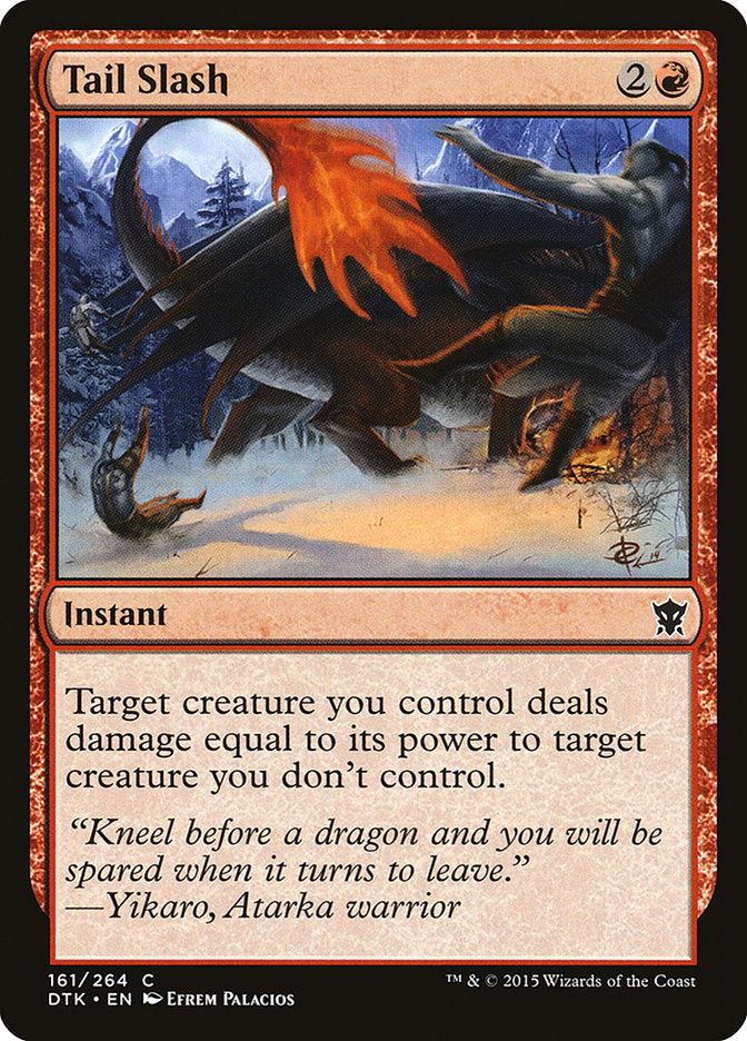 Tail Slash [Dragons of Tarkir] | I Want That Stuff Brandon