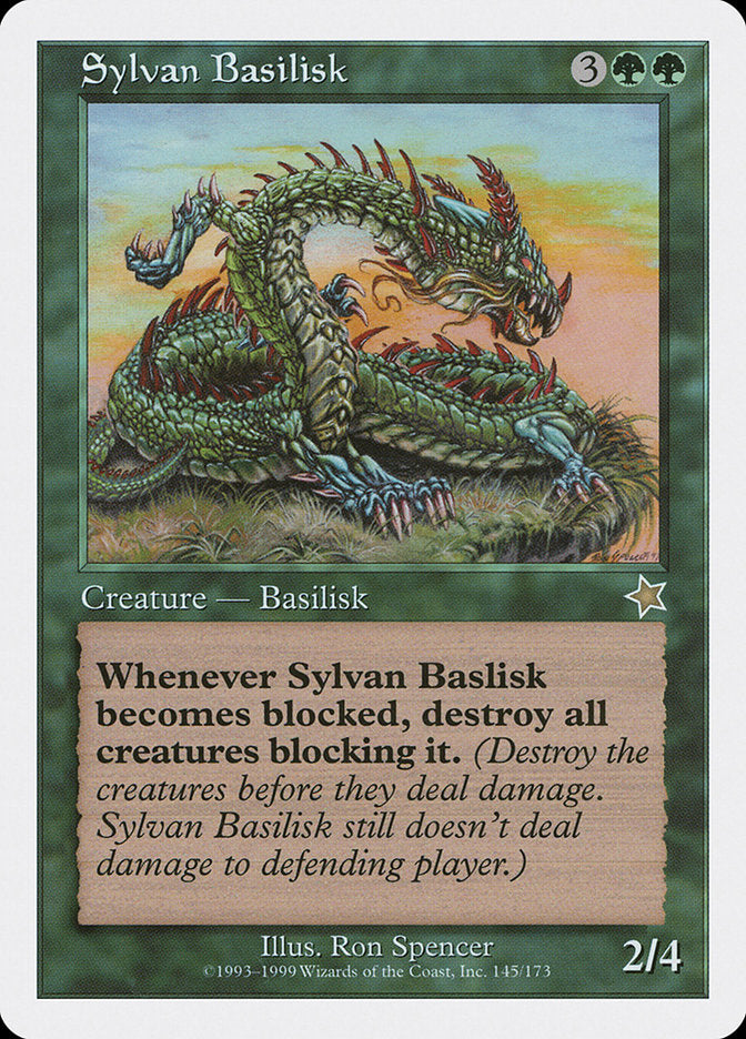 Sylvan Basilisk [Starter 1999] | I Want That Stuff Brandon