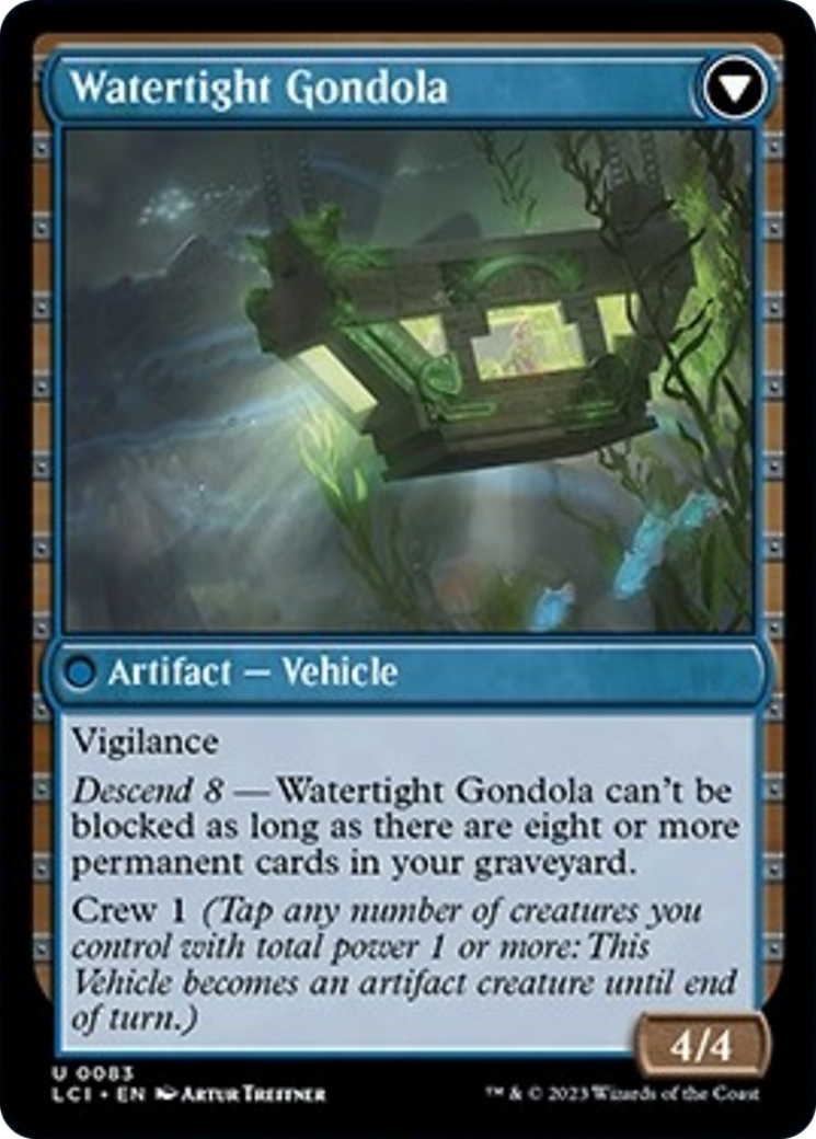 Waterlogged Hulk // Watertight Gondola [The Lost Caverns of Ixalan] | I Want That Stuff Brandon