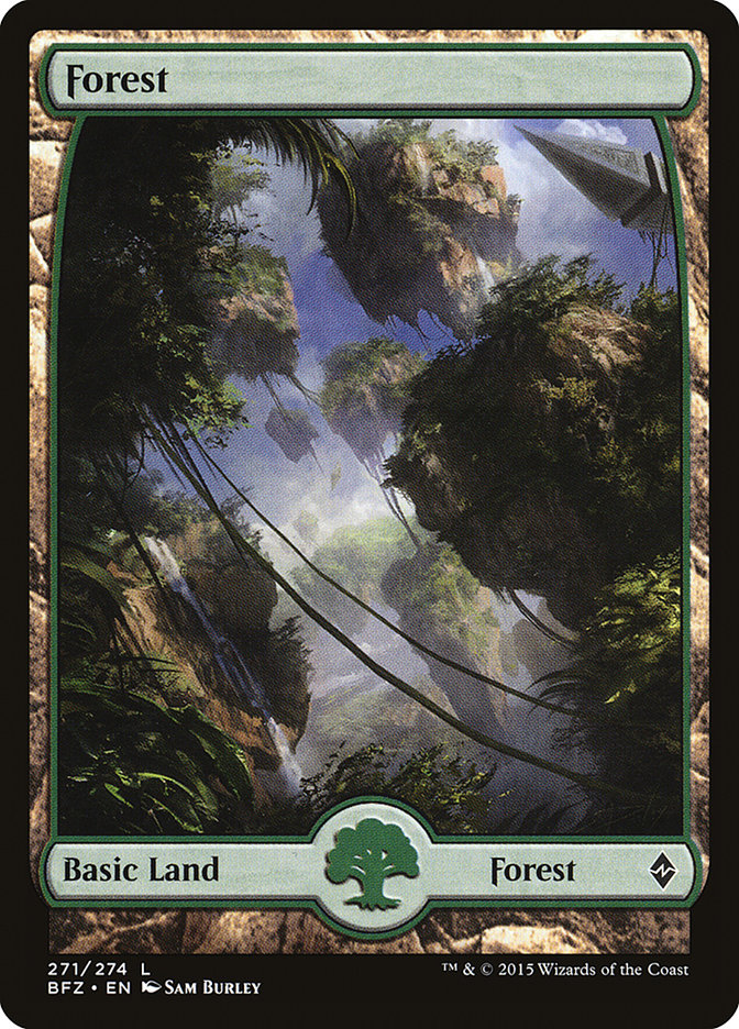 Forest (271) [Battle for Zendikar] | I Want That Stuff Brandon