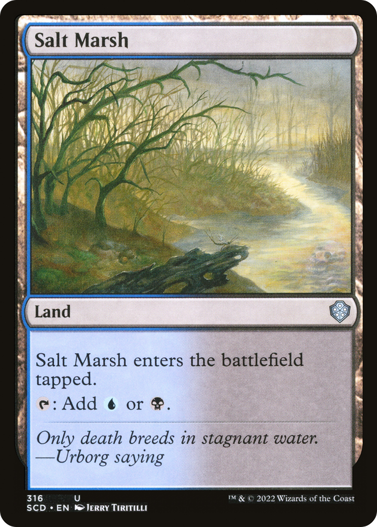 Salt Marsh [Starter Commander Decks] | I Want That Stuff Brandon