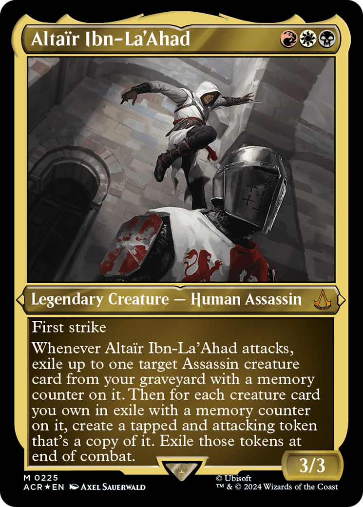 Altair Ibn-La'Ahad (Foil Etched) [Assassin's Creed] | I Want That Stuff Brandon