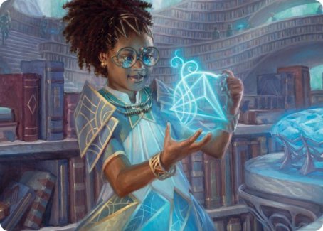 Zimone, Quandrix Prodigy Art Card [Strixhaven: School of Mages Art Series] | I Want That Stuff Brandon