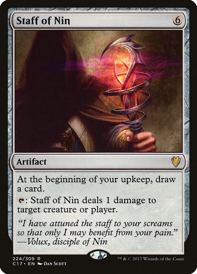 Staff of Nin [Commander 2017] | I Want That Stuff Brandon