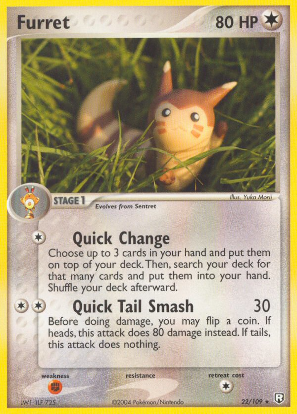 Furret (22/109) [EX: Team Rocket Returns] | I Want That Stuff Brandon