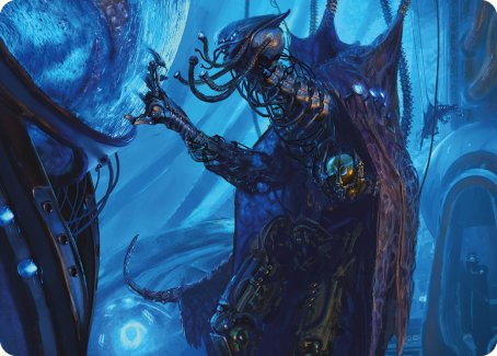 Atmosphere Surgeon Art Card [Phyrexia: All Will Be One Art Series] | I Want That Stuff Brandon