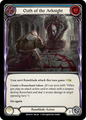 Oath of the Arknight (Blue) [ARC093-R] 1st Edition Normal | I Want That Stuff Brandon